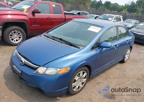 2008 Honda Civic Lx z USA, uszkodzony, nr VIN 1HGFA16518L069968